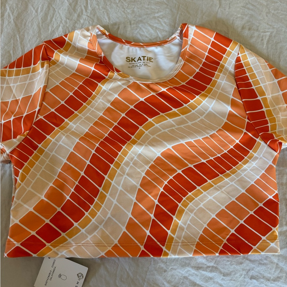 Skatie Swim Top